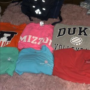 COLLEGE AND PREPPY TEE BUNDLE